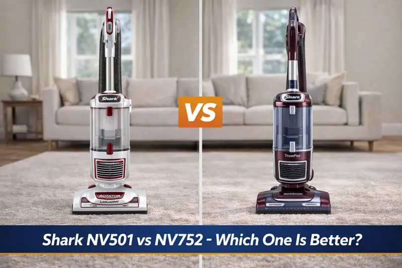 Shark NV752 vs NV501 Comparison
