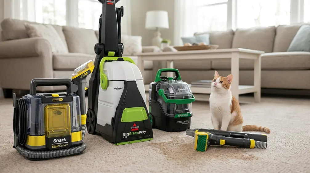 Carpet Cleaners for Cat Urine